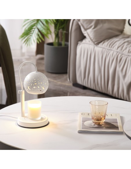 Lampada Riscaldante con Candela Profumata Premium