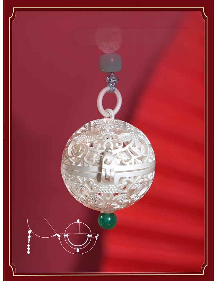 Ancient Chinese Aroma Pendant