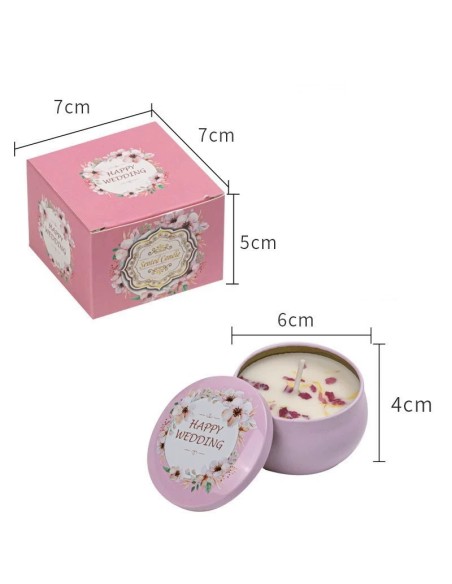 Natural Soy Wax Candle – Jasmine Scent