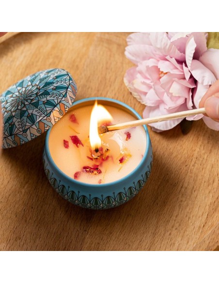 Natural Soy Candle – Freesia Scent