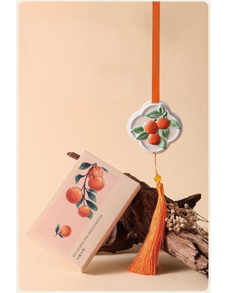 Plaster Aroma Hanging Ornament – Wild Gardenia Scent