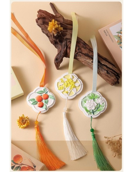 Aromatherapie Gips Hängendes Ornament – Osmanthus Duft
