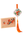 Aromatherapy Plaster Hanging Ornament – Fresh Citrus Scent