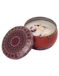 Natural Soy Wax Scented Candle – Rose Aroma