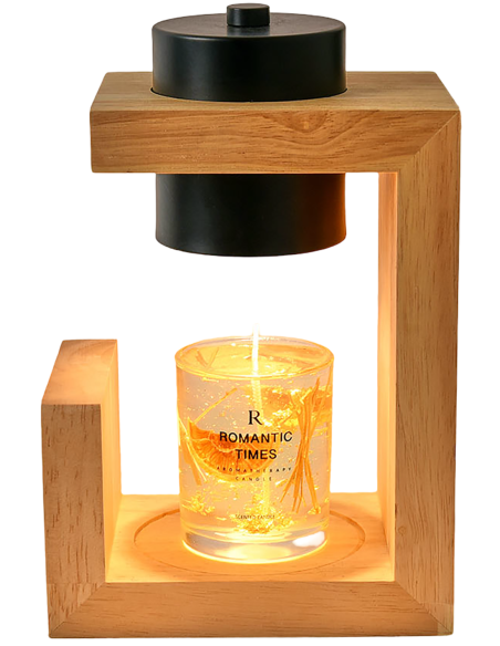 Lampada Riscaldante con Candela Profumata Premium