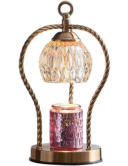 Lampada Riscaldante con Candela Profumata Premium