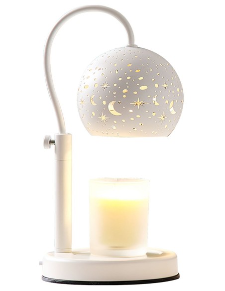 Lampada Riscaldante con Candela Profumata Premium