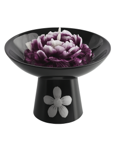 Bougie Rose Lavande – Édition Fleur Violette