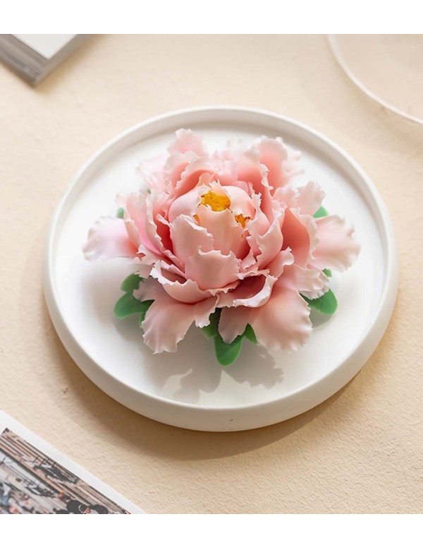 Diffuseur d’huiles essentielles en céramique – Pivoine rose