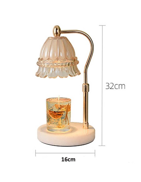 Premium scented candle warm lamp