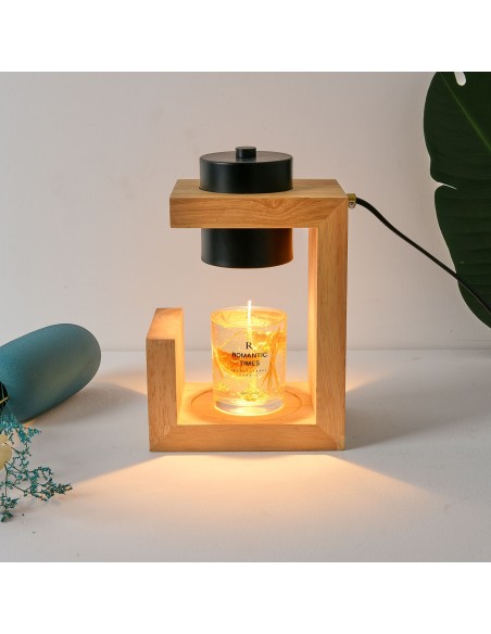 Lampada Riscaldante con Candela Profumata Premium