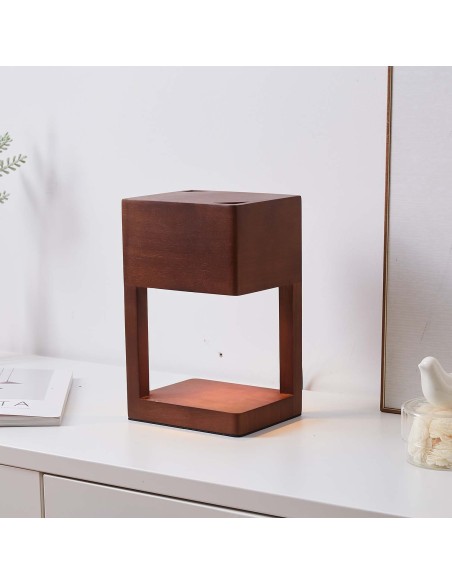 Elegante Lámpara Calentadora de Velas Perfumadas