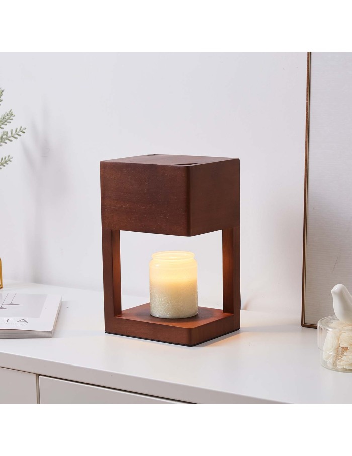 Elegante Lámpara Calentadora de Velas Perfumadas