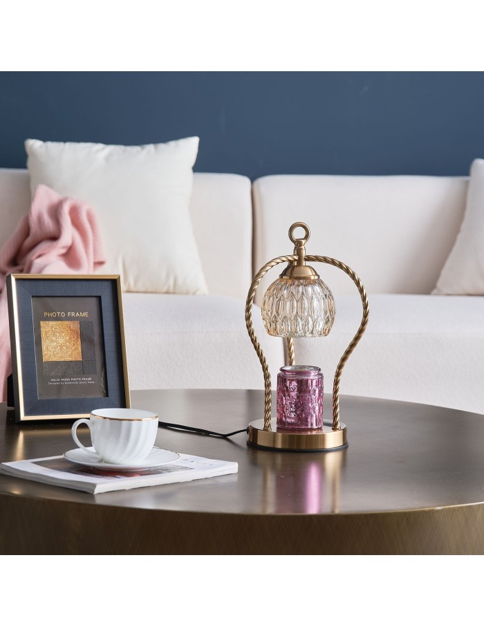 Lampada Riscaldante con Candela Profumata Premium