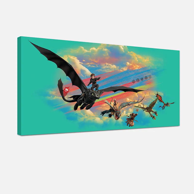How to Train Your Dragon Wall Art – How To Train Your Dragon Room Decorations