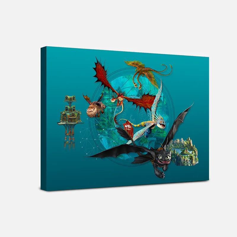 How to Train Your Dragon Wall Art – How To Train Your Dragon Gifts For Adults