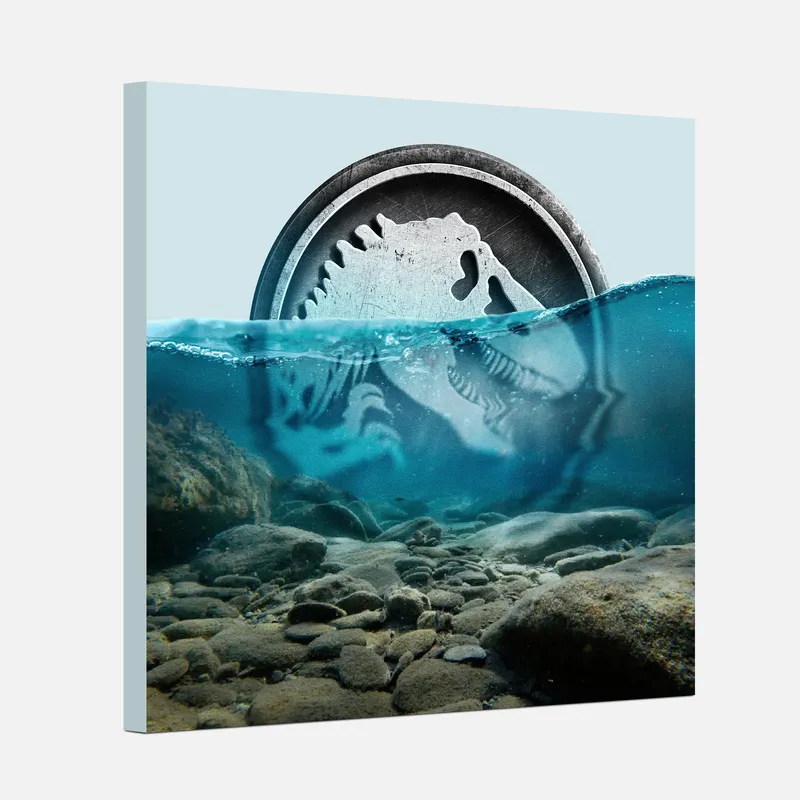 Jurassic World Logo Wall Art – Jurassic Park School Supplies