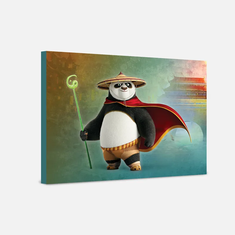 Kung Fu Panda Canvas Wall Art – kung fu panda decor
