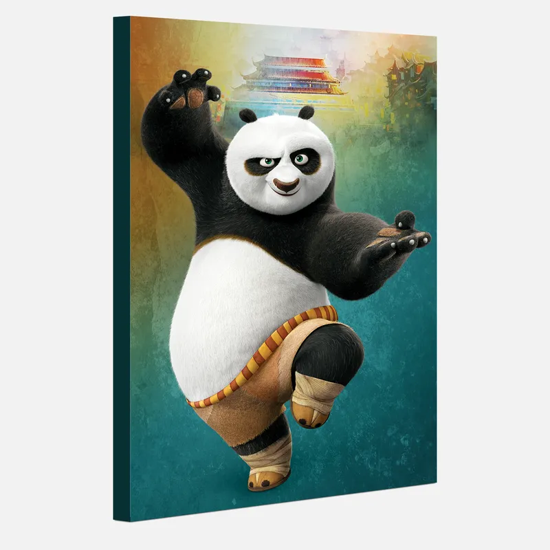 Kung Fu Panda Canvas Wall Art – kung fu panda decorations