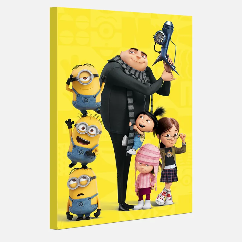 Despicable Me Canvas Wall Art – Minions movie collection