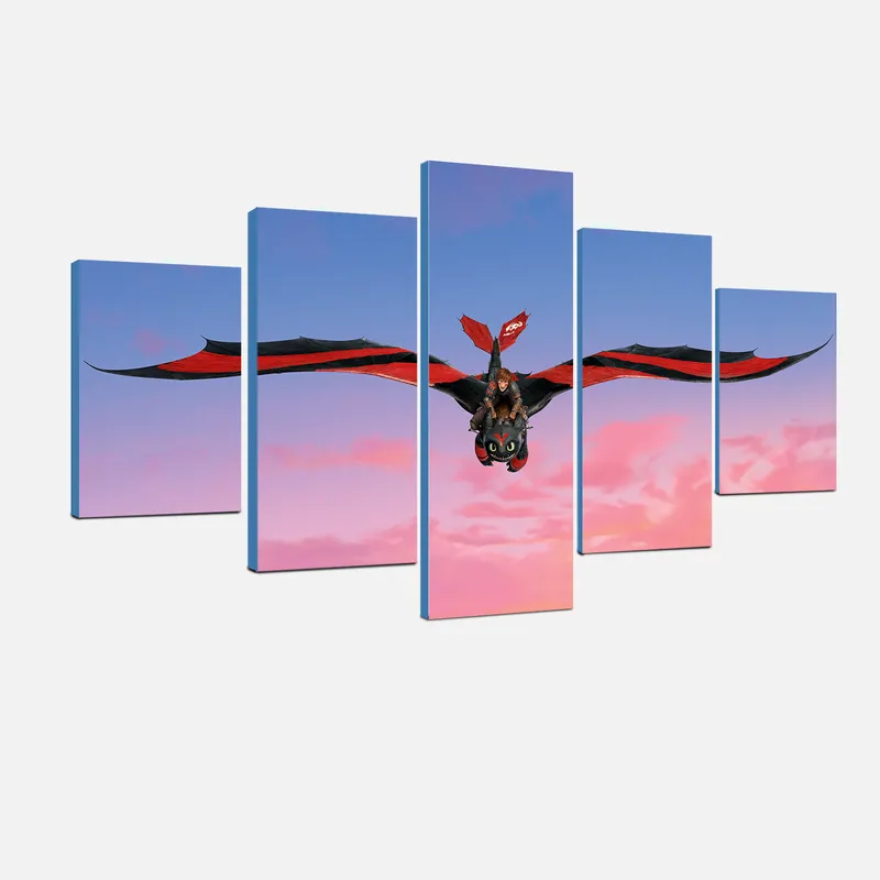 How to Train Your Dragon Canvas Wall Art – HTTYD wall decor