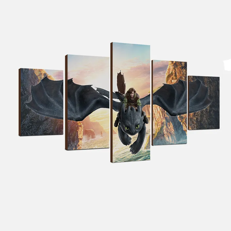 How to Train Your Dragon Canvas Wall Art – HTTYD decorations